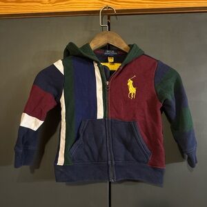 Polo Ralph Lauren Colorblock Zip Hoodie